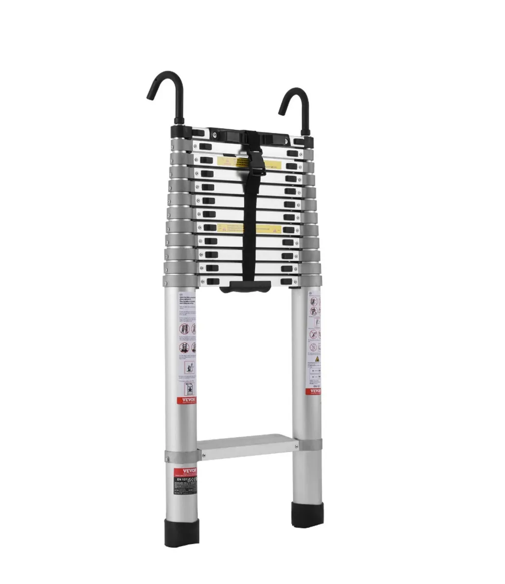 NEW 5 Metre Telescopic Ladder 16.4ft - Image 4