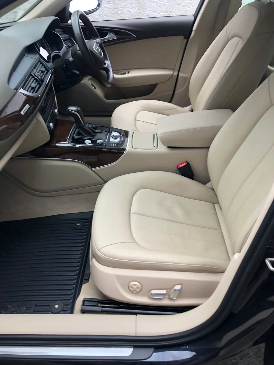 2016 AUDI A6 TDI QUATTRO IVORY LTHR - Image 2