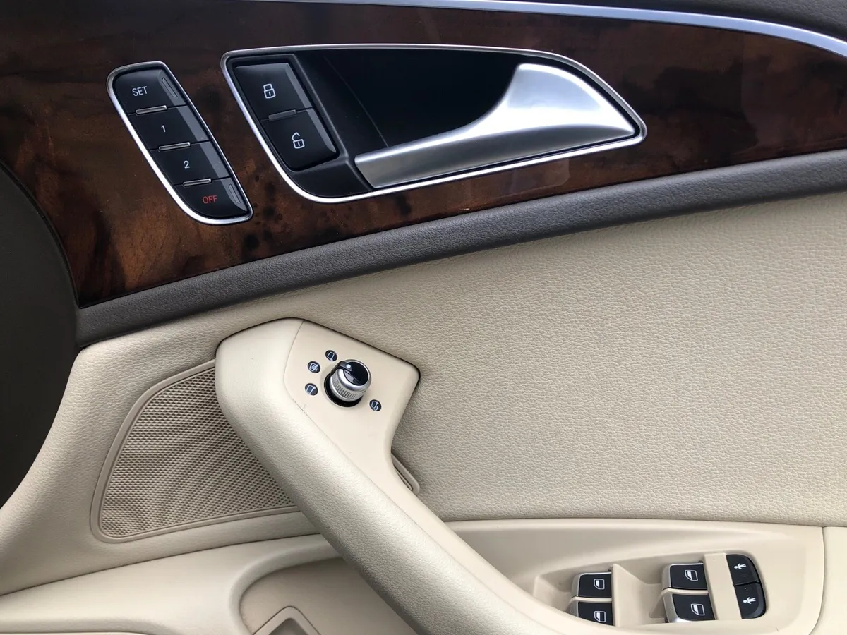 2016 AUDI A6 TDI QUATTRO IVORY LTHR - Image 4