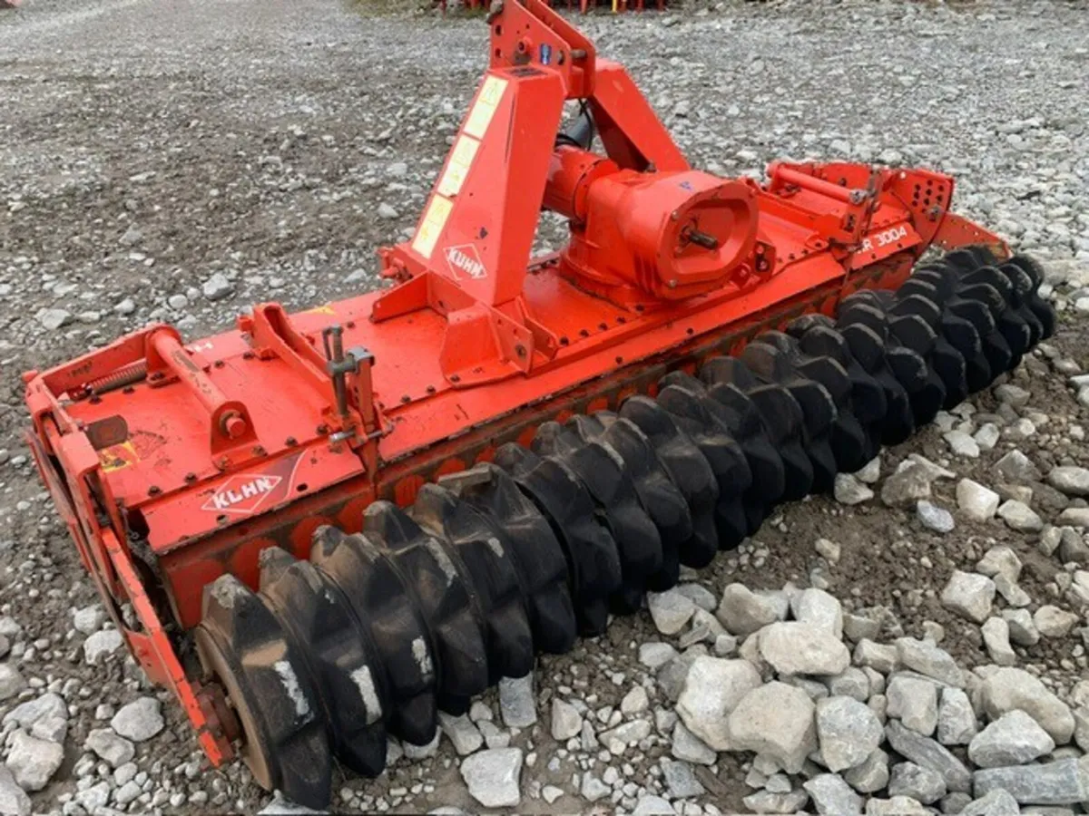 KUHN 3004 HEAVY DUTY POWER HARROW - Image 2