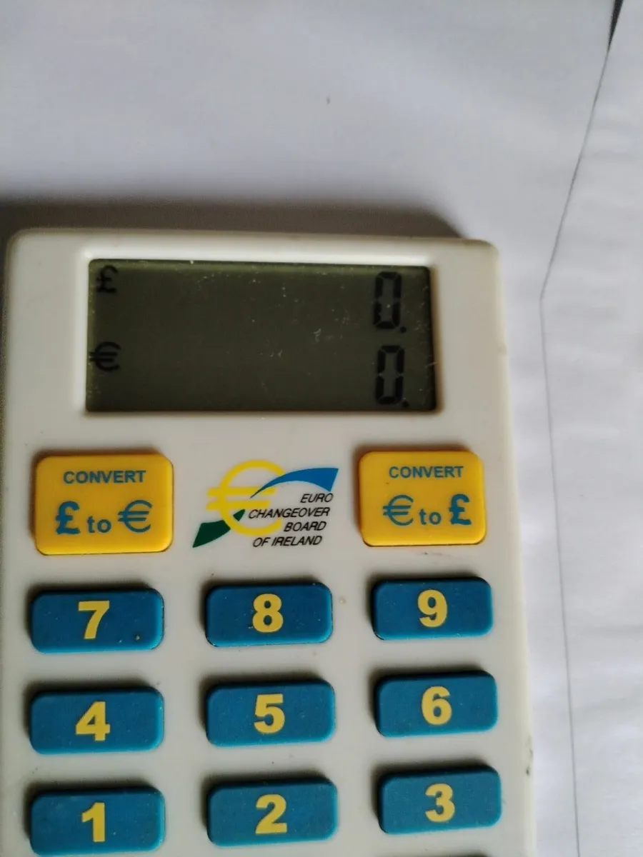 Vintage Euro Pocket Calculator - Image 2