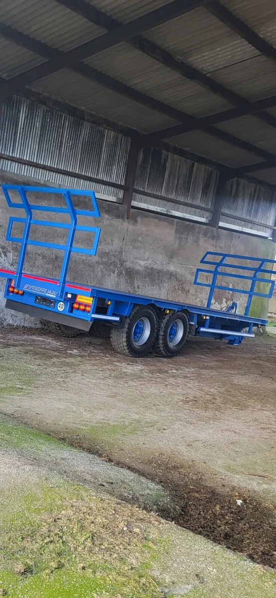 Bale trailer 25ft by 8ft 6inch - Image 1