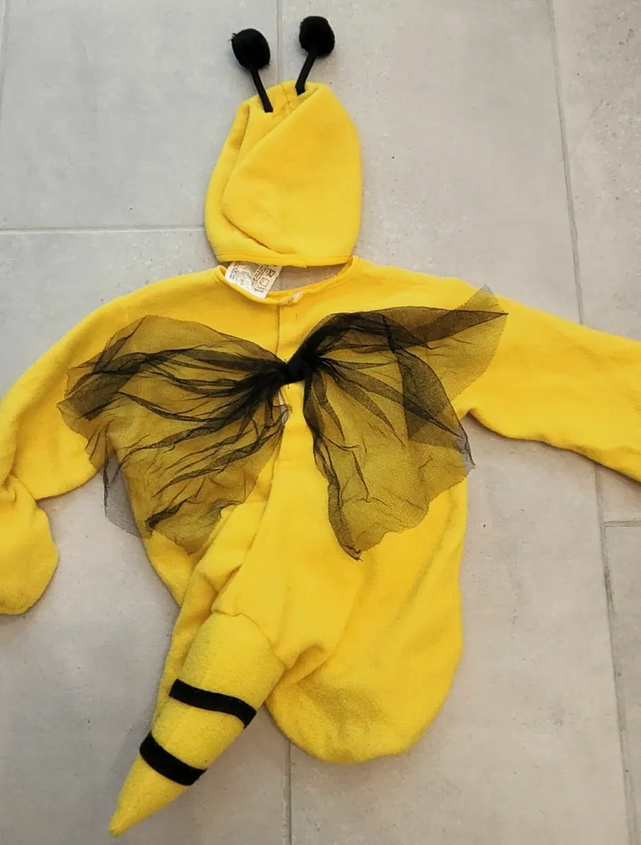 Halloween Baby Costume Set Bee & Pumpkin - Image 3