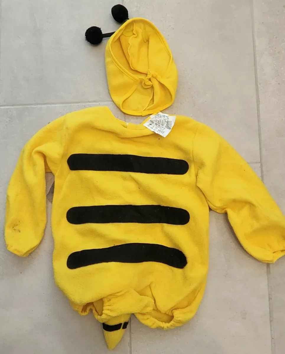 Halloween Baby Costume Set Bee & Pumpkin - Image 4