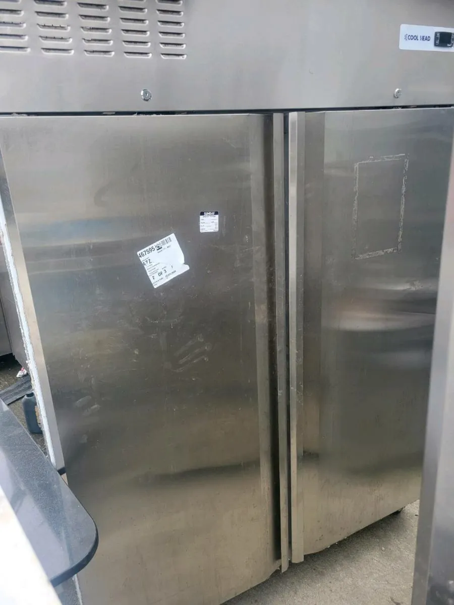 Freezer Upright Double Doors COOL HEAD - Image 2