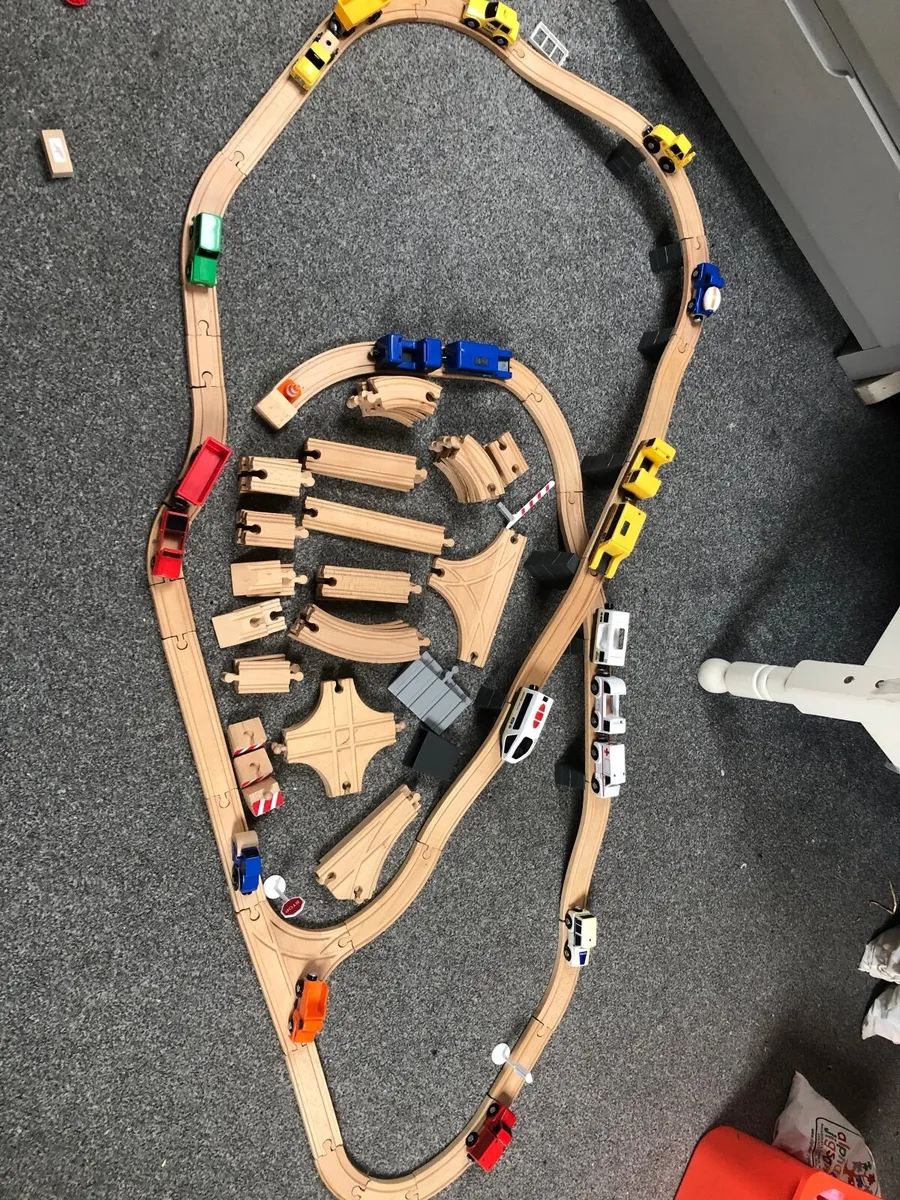 Wooden train set - Image 3