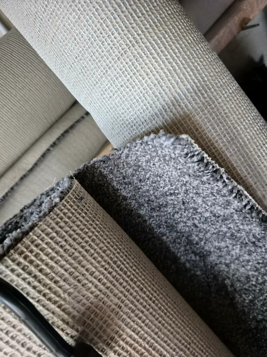 Carpet Grey Canvas backing. - Image 3