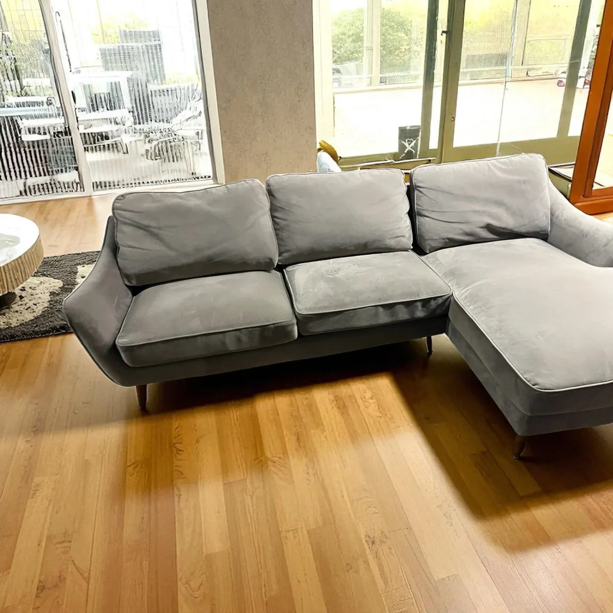 Taupe 3+2 sofa set couch furniture - Image 2