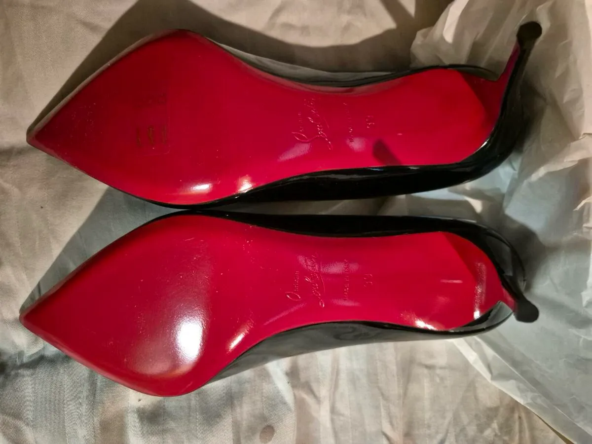 Christian louboutin Kate 85 Black patent shoes - Image 3