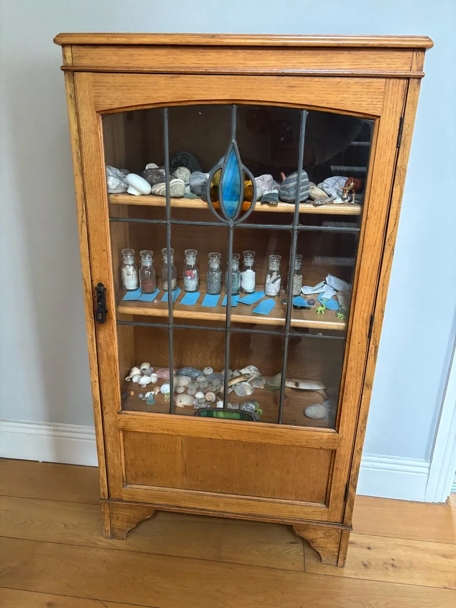 Antique Art Nouveau Display Cabinet - Image 1