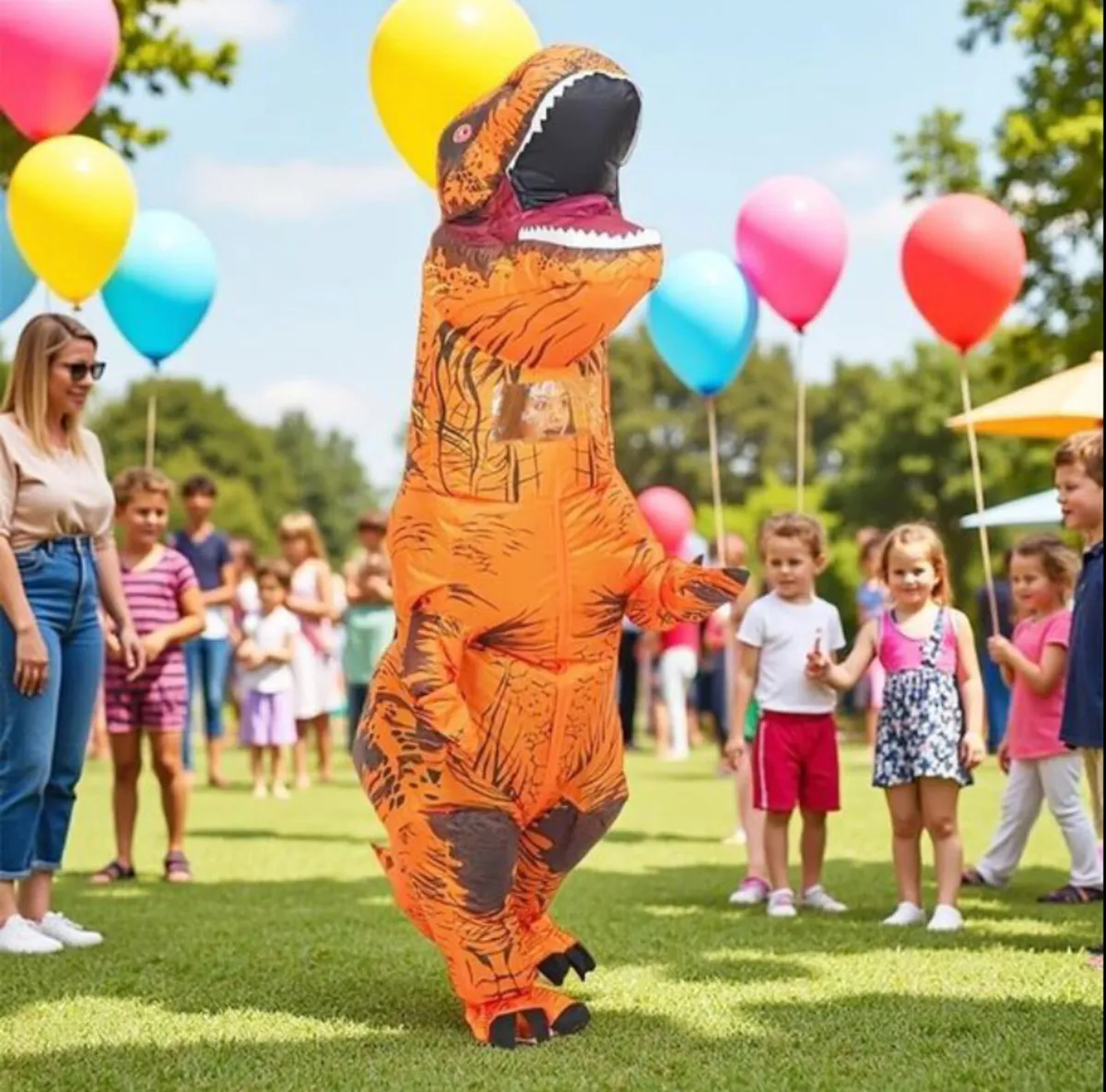 Inflatable dinosaur T-Rex Costume - Image 4