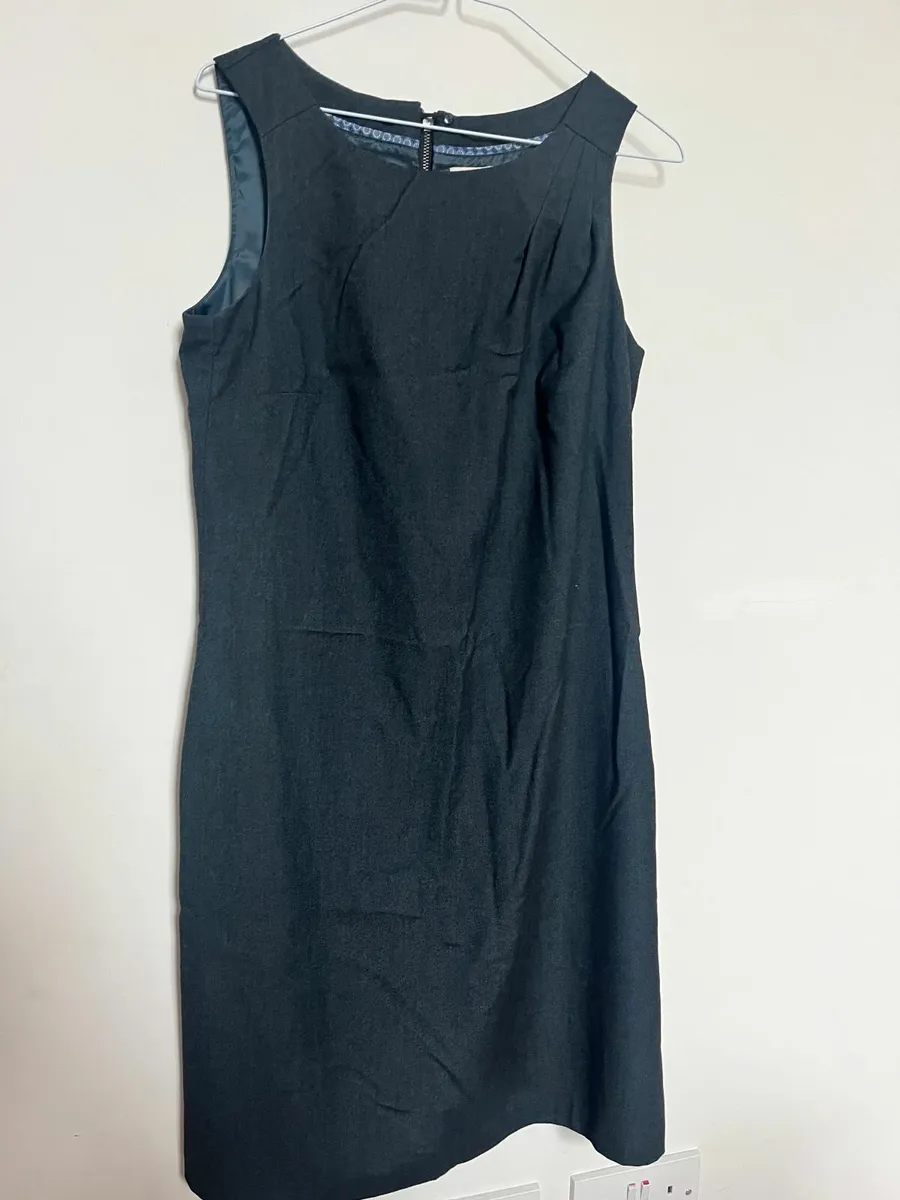 Blue/grey Esprit pinafore - Image 1