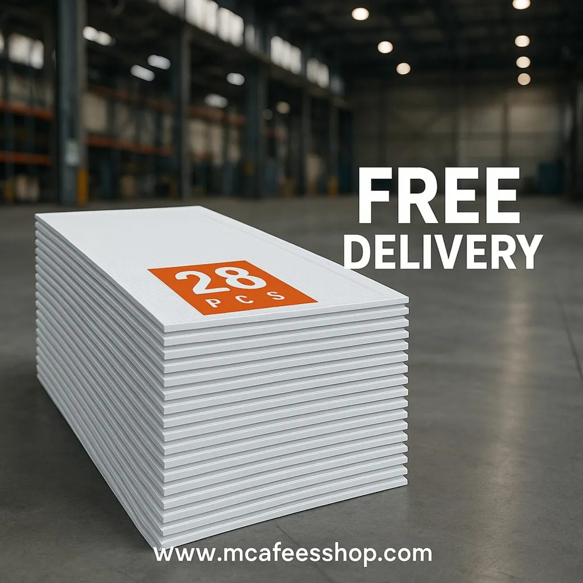 28 x Polycarbonate Twin Wall Sheets 60.5 x 121cm U - Image 3