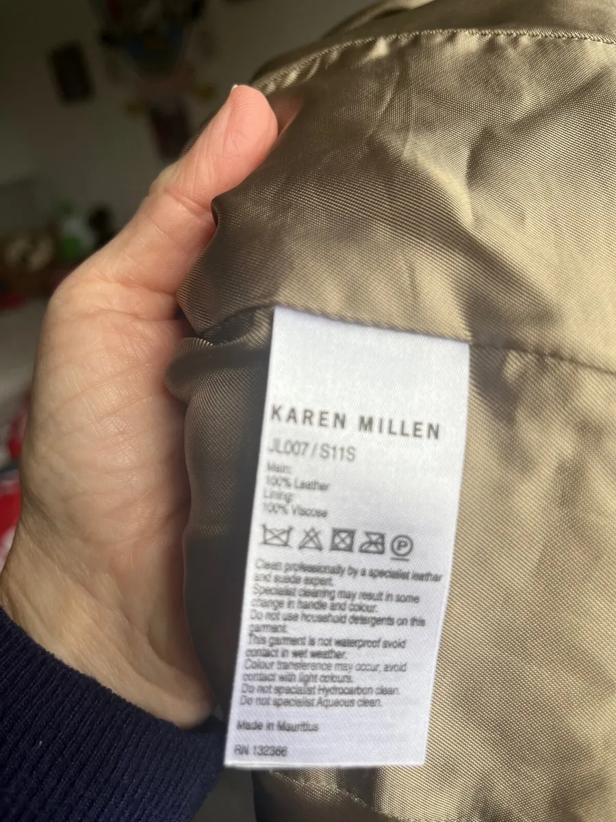 Karen Millen leather jacket - Image 2
