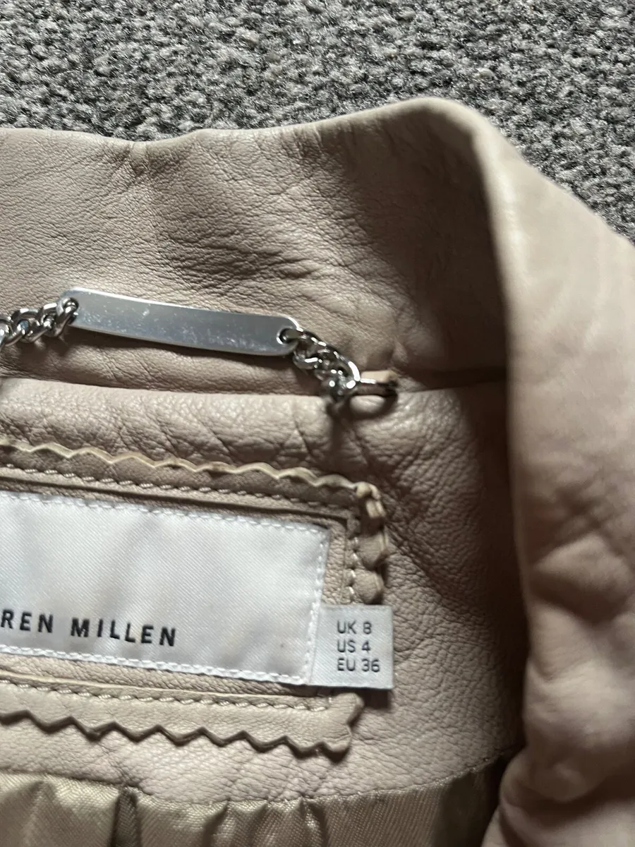 Karen Millen leather jacket - Image 3