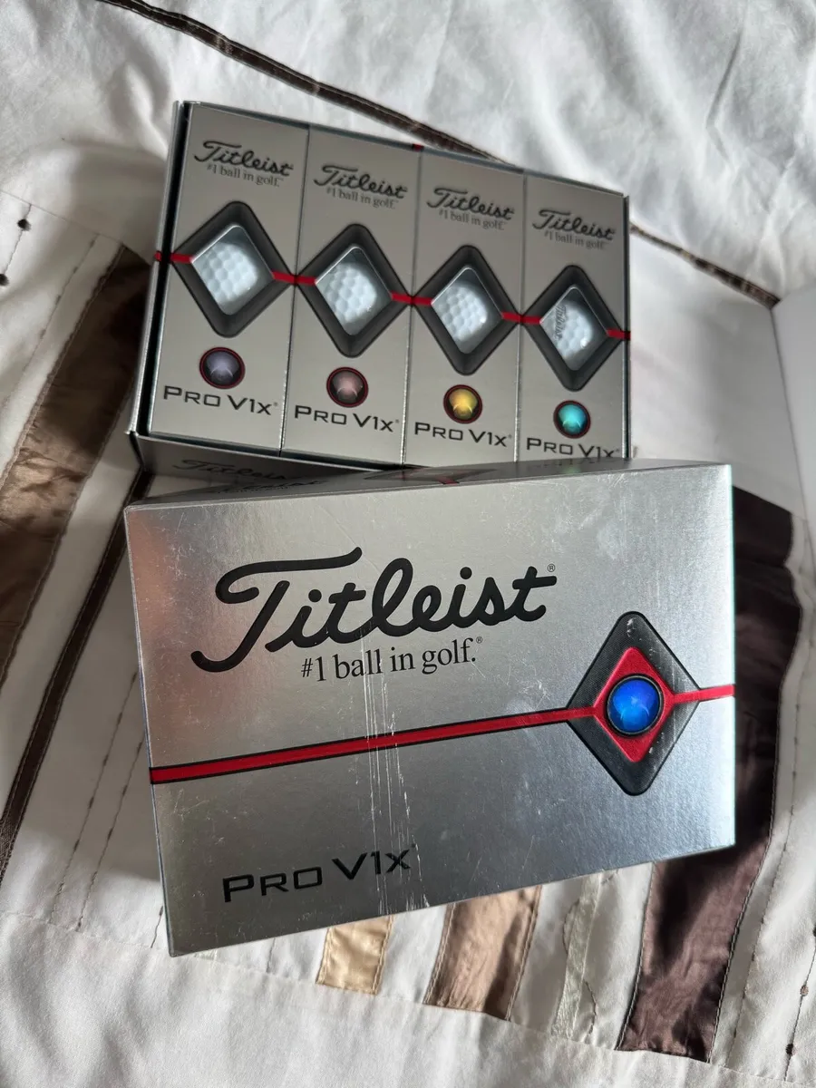 Titleist Pro V1X Golf Balls - Image 1