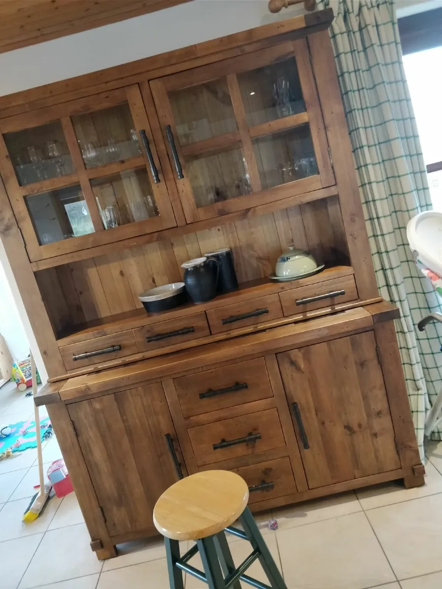 Rustic Style Country Kitchen Dresser - Image 1