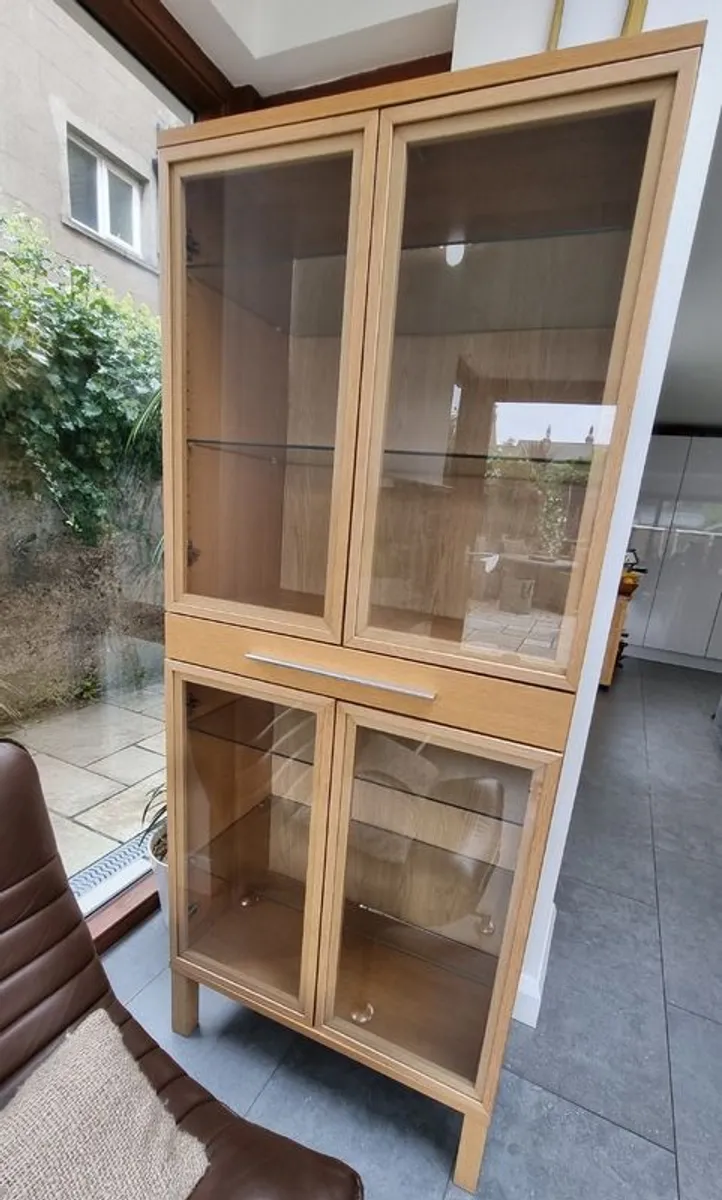 IKEA Display Cabinet (Assembled) - Image 1