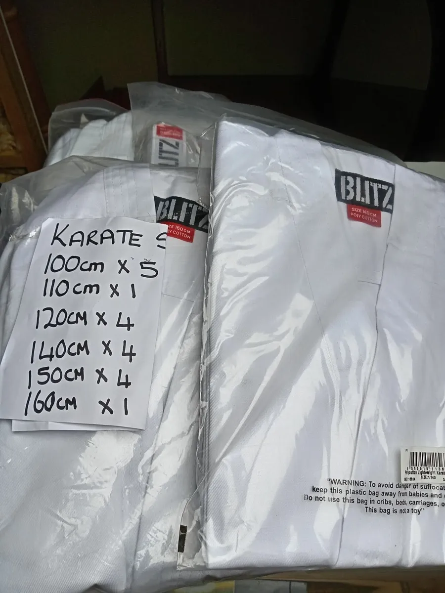 Karate suits