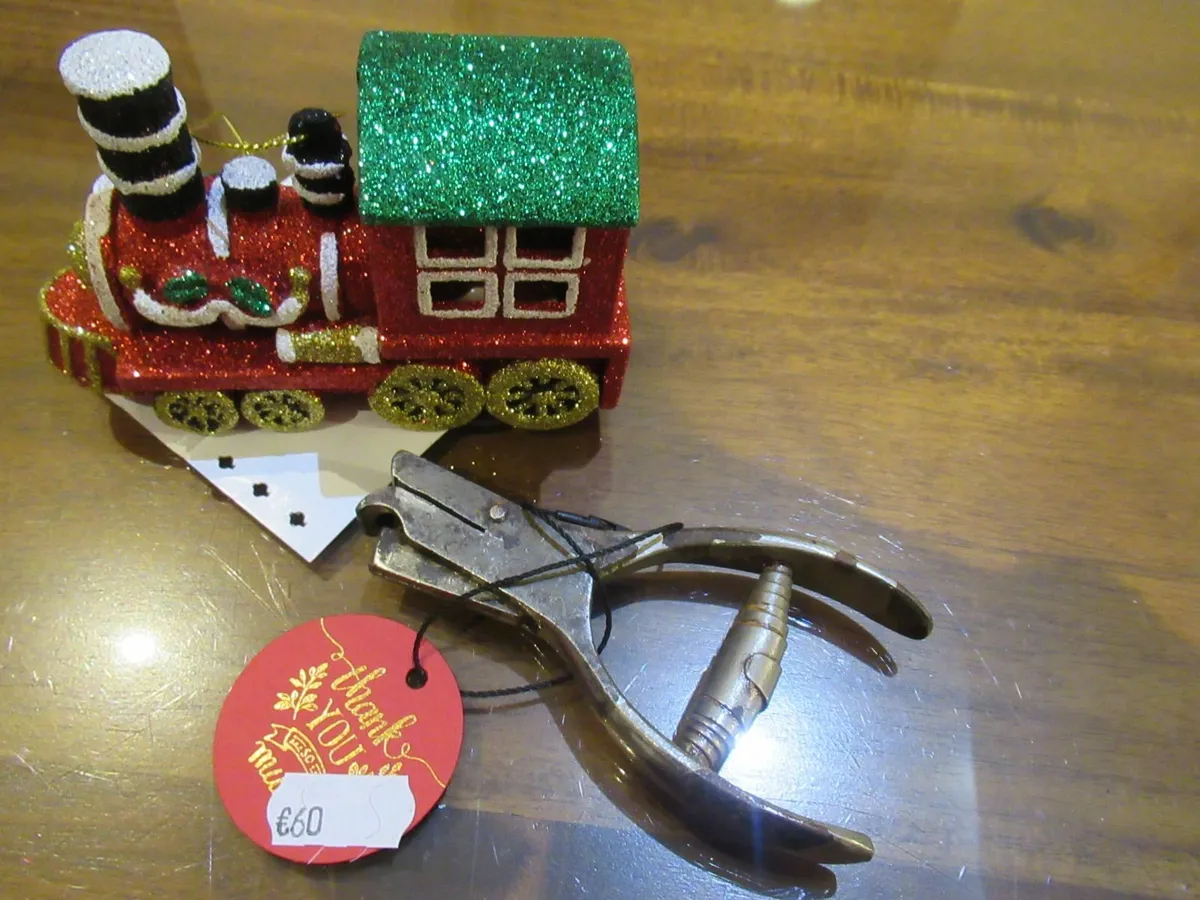 antique vintage train ticket puncher dance cinema - Image 3