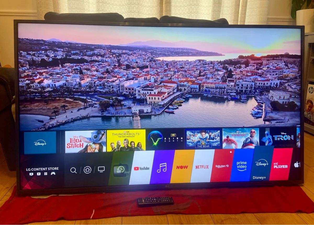 LG 65” 4K Smart TV - no stand - Image 1