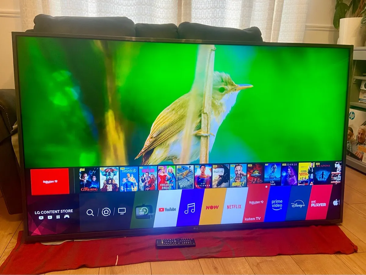 LG 65” 4K Smart TV - no stand - Image 4