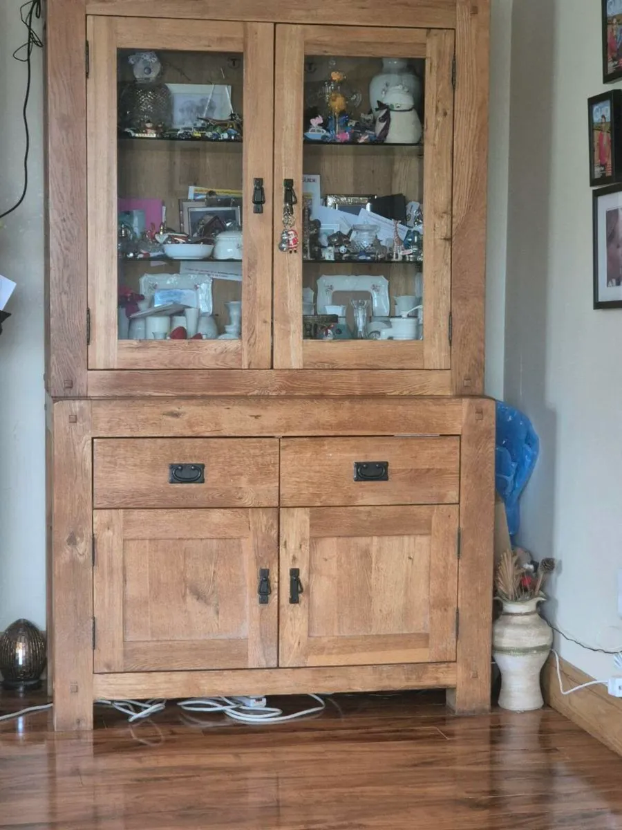 Solid oak like display unit - Image 2