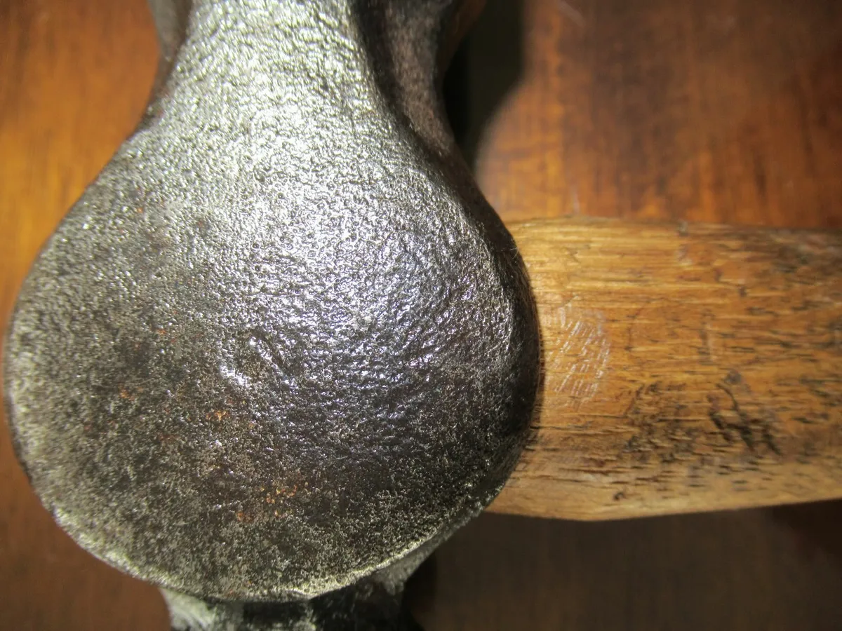 antique vintage blacksmith hammer pein pub cottage - Image 3