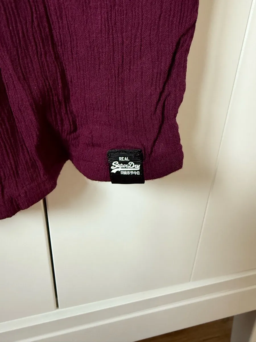 Superdry women ladies sleeveless shirt, tank top - Image 3