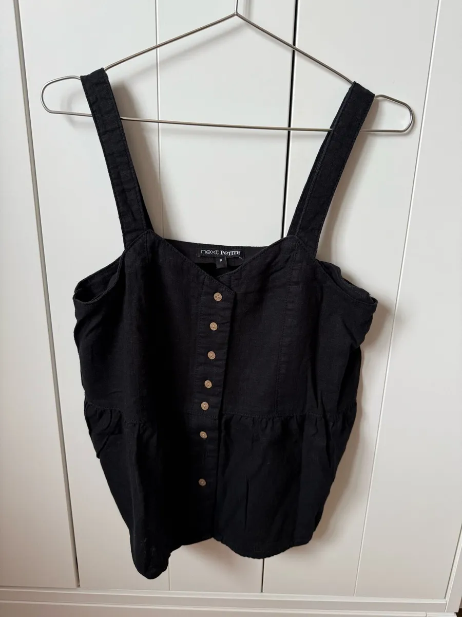 Next petite women button-up camisole, tank blouse - Image 1
