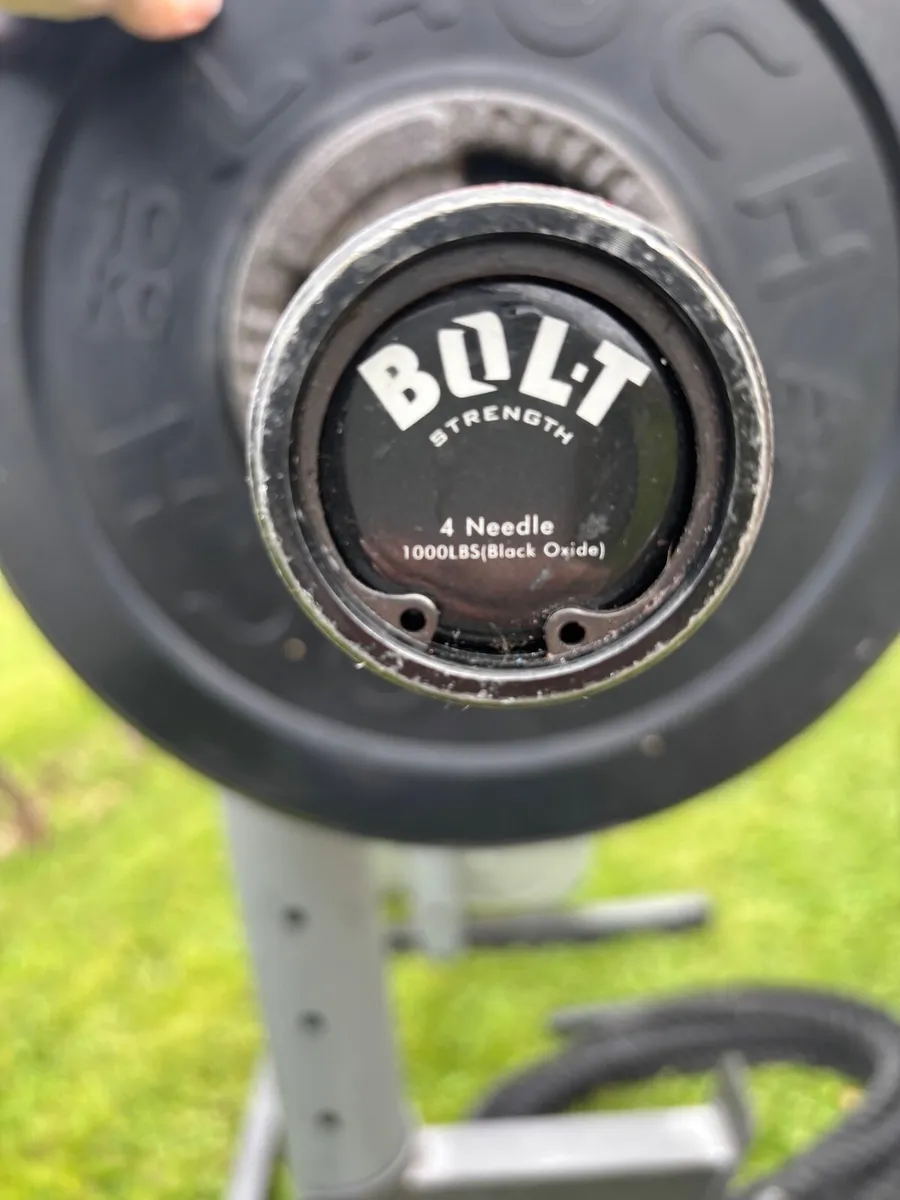 Men's Olympic Bar+70kg weighs,  squat rack - Image 2