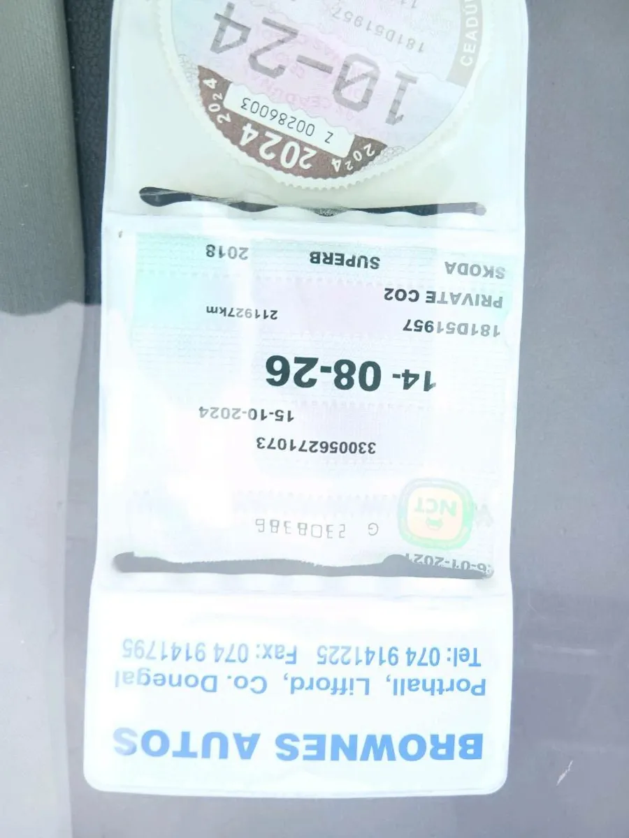 2018 soda superb 2 diesel automatic - Image 2
