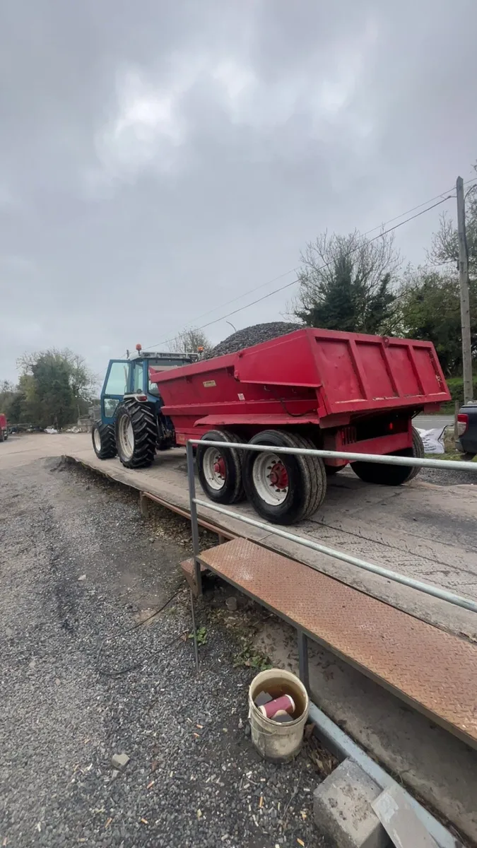 Tractor and Dump trailer hire - Image 2