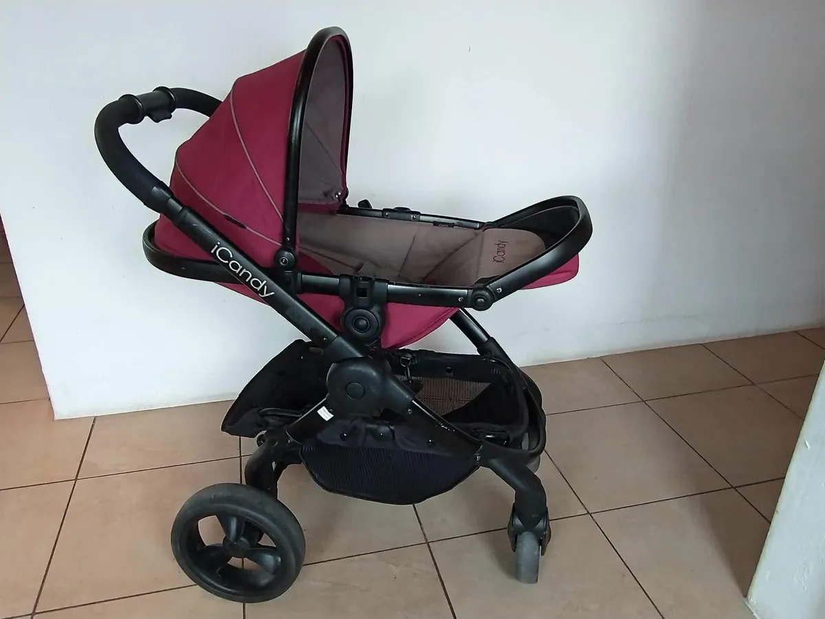 iCandi Peach Puchchair & Pram - Image 3