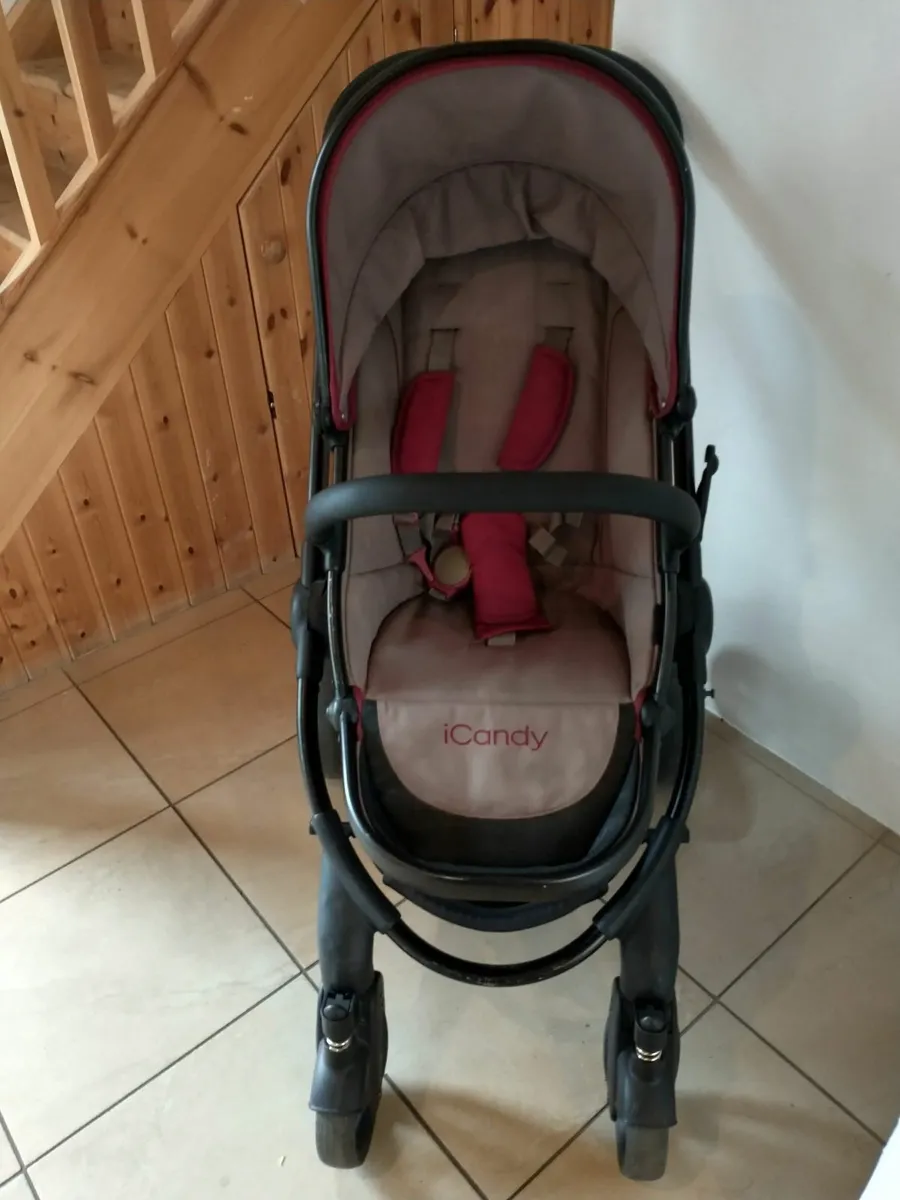 iCandi Peach Puchchair & Pram - Image 4