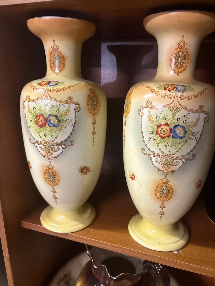 Pair of Boston England vases