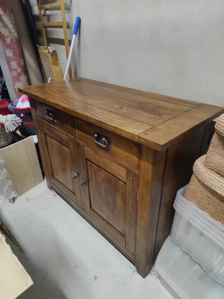 Varnished wooden sideboard - Image 3