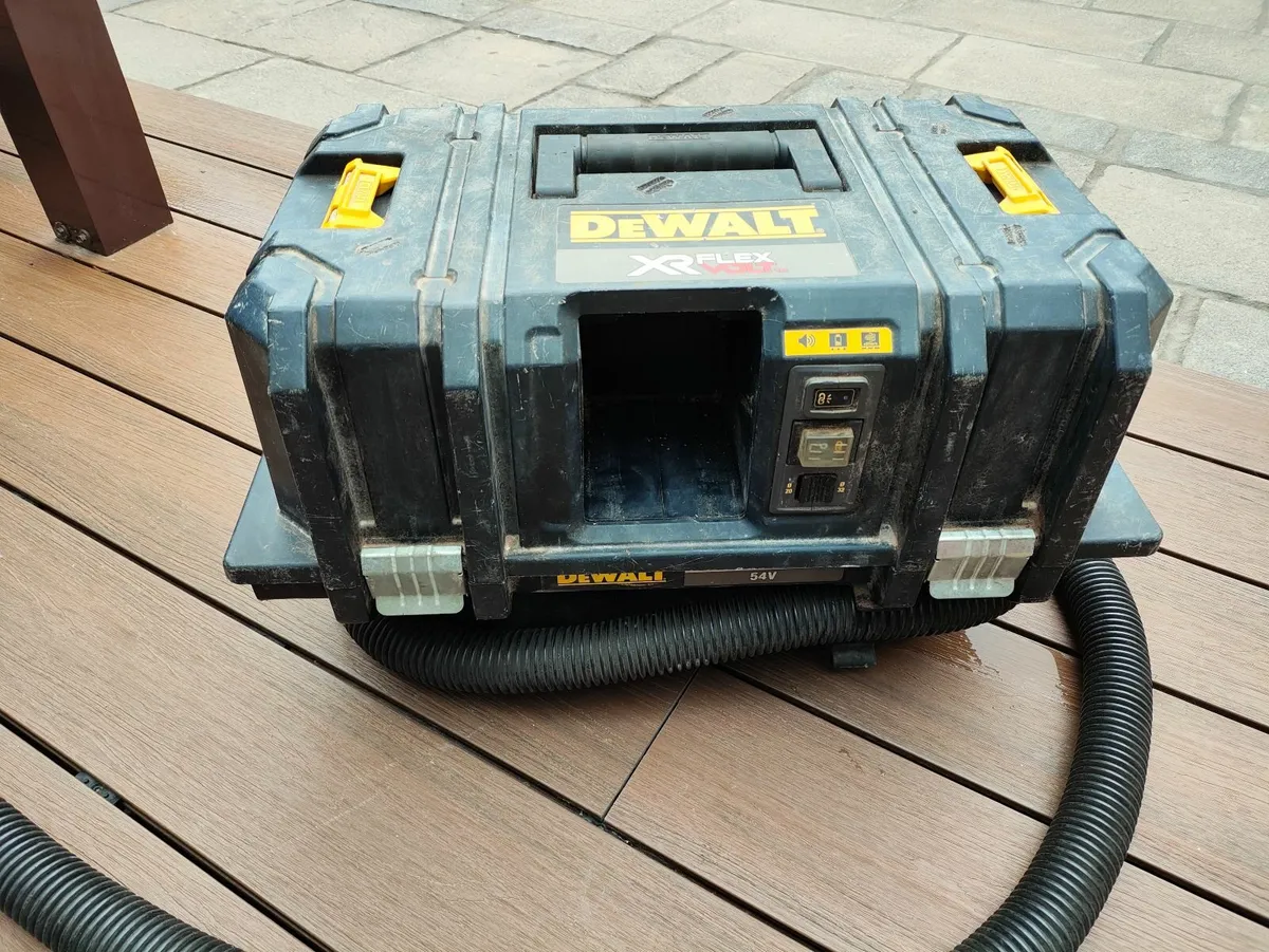 DeWalt flex volt vacuum.