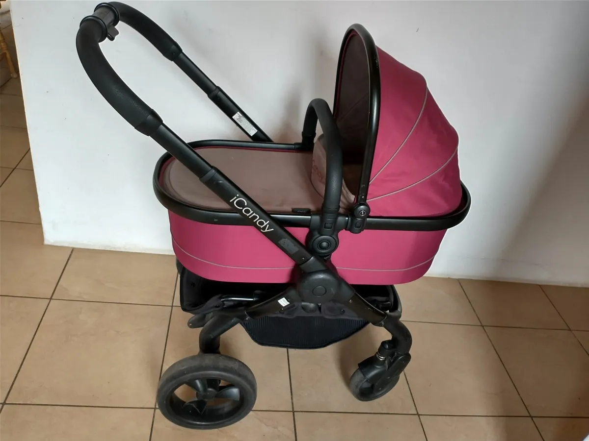 iCandi Peach Puchchair & Pram - Image 1