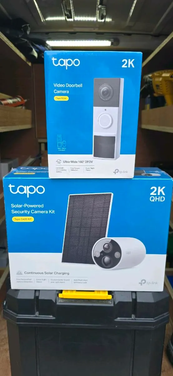 Tapo Outdoor Camera and Tapo Doorbell - Image 1