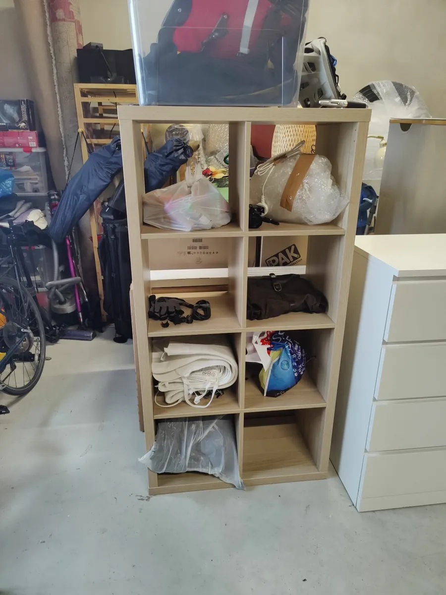 Ikea Kallax shelving  / storage unit - white-stain - Image 1