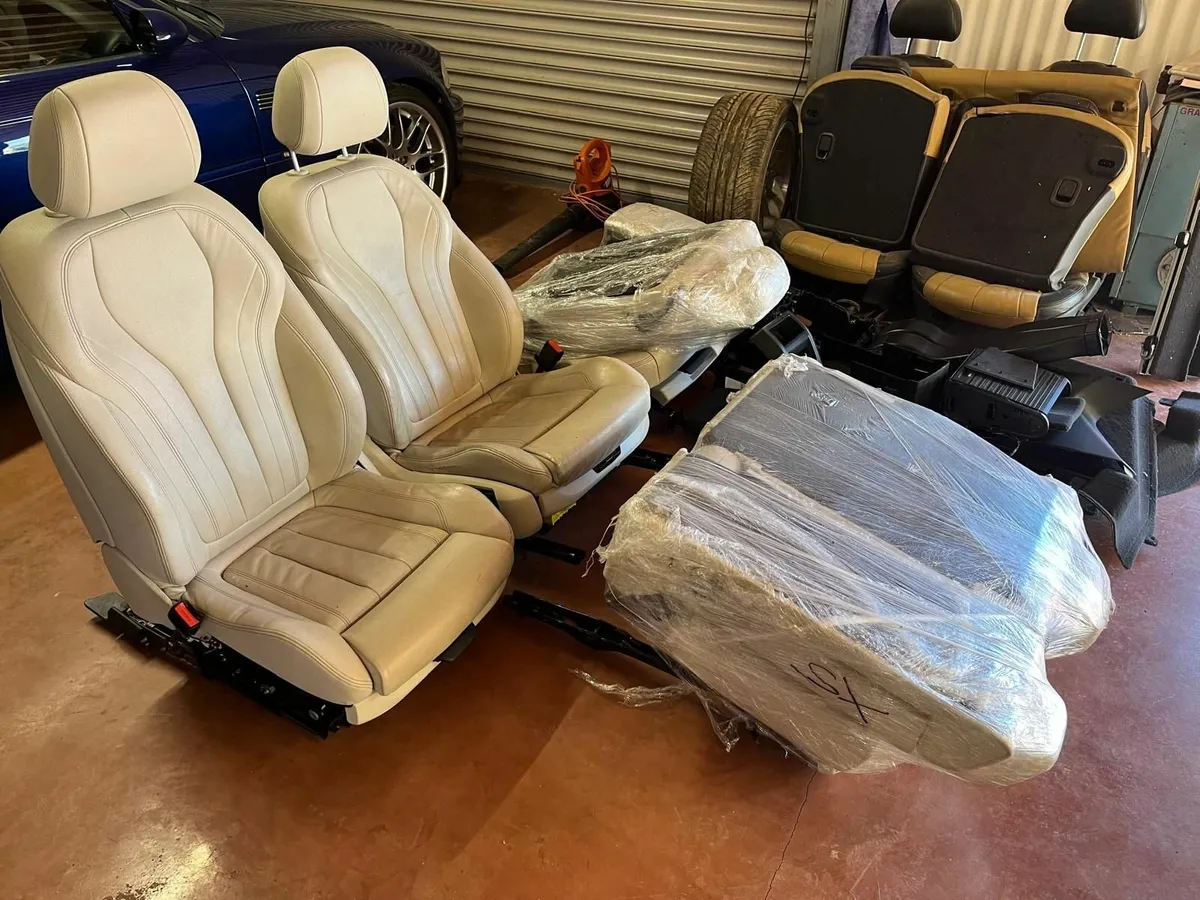 BMW F15 X5 Ivory Interior - Image 1
