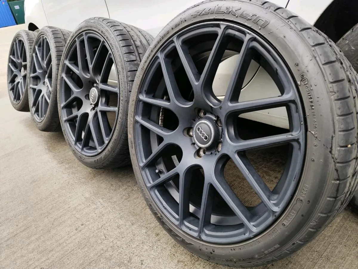 19" alloys for Audi, VW, Skoda, Seat with tyres - Image 1