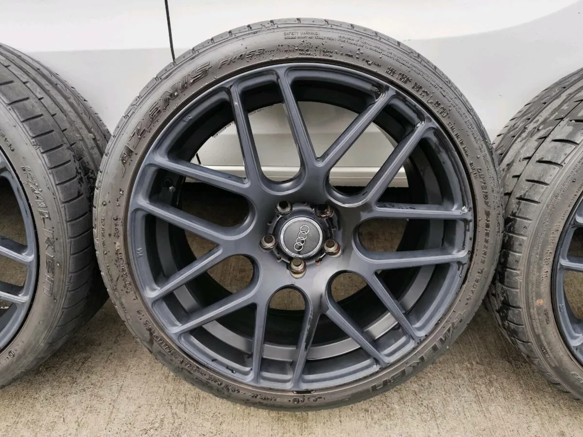 19" alloys for Audi, VW, Skoda, Seat with tyres - Image 3