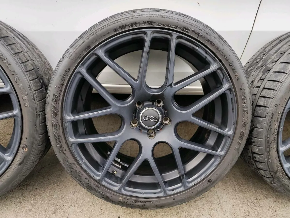 19" alloys for Audi, VW, Skoda, Seat with tyres - Image 4