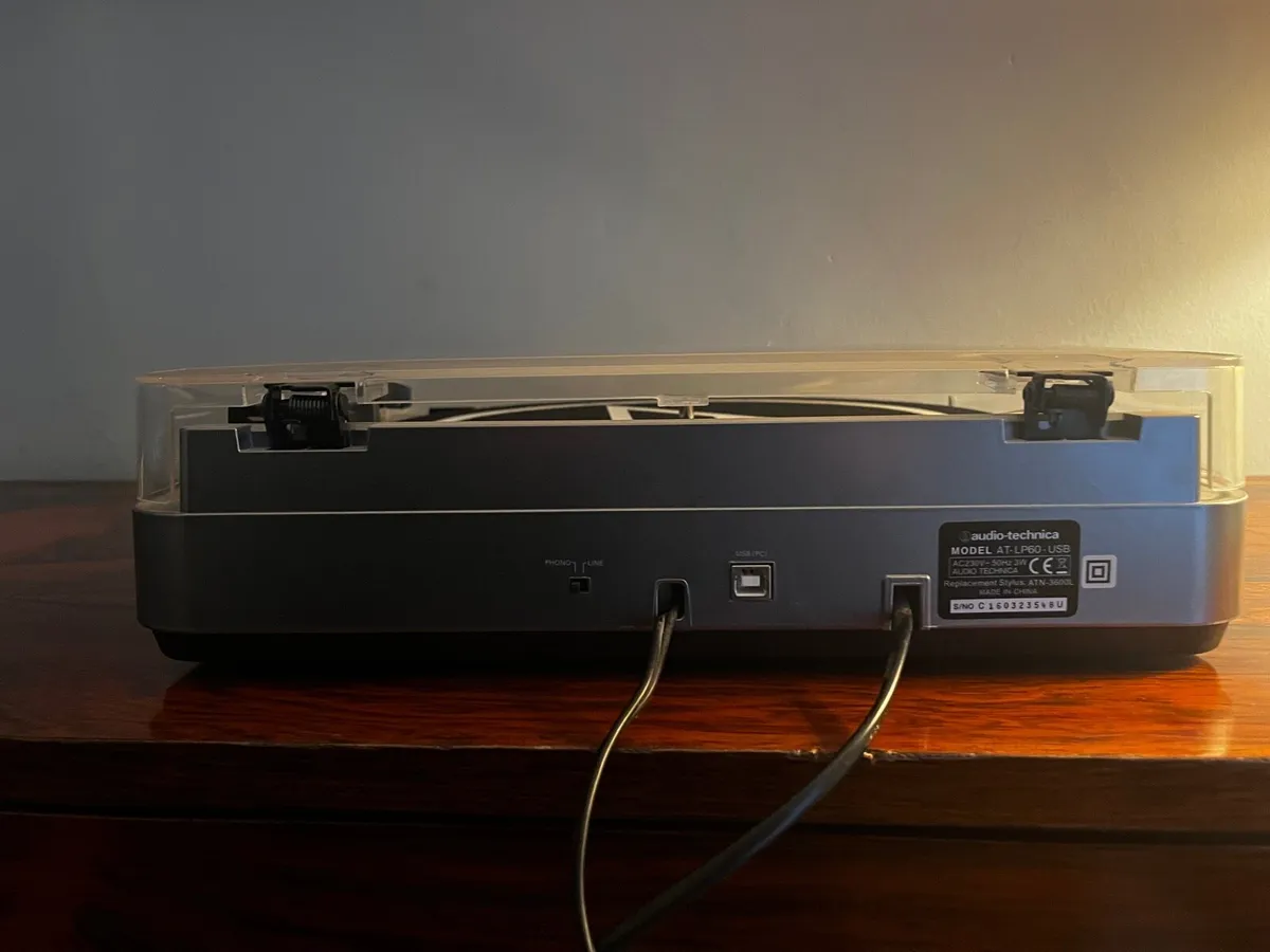 AudioTechnica AT-LP60 USB Turntable - Image 4
