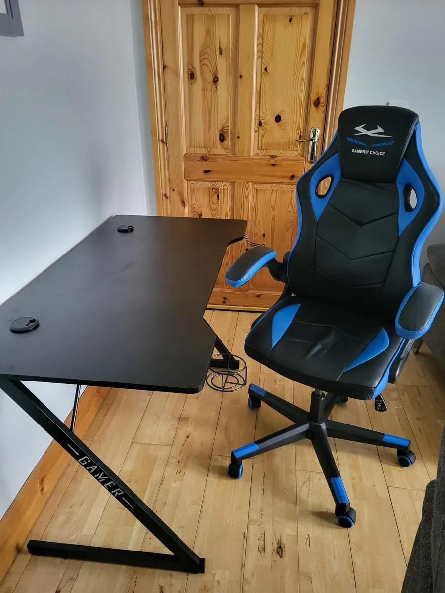 Gaming Desk and Chair - Image 2