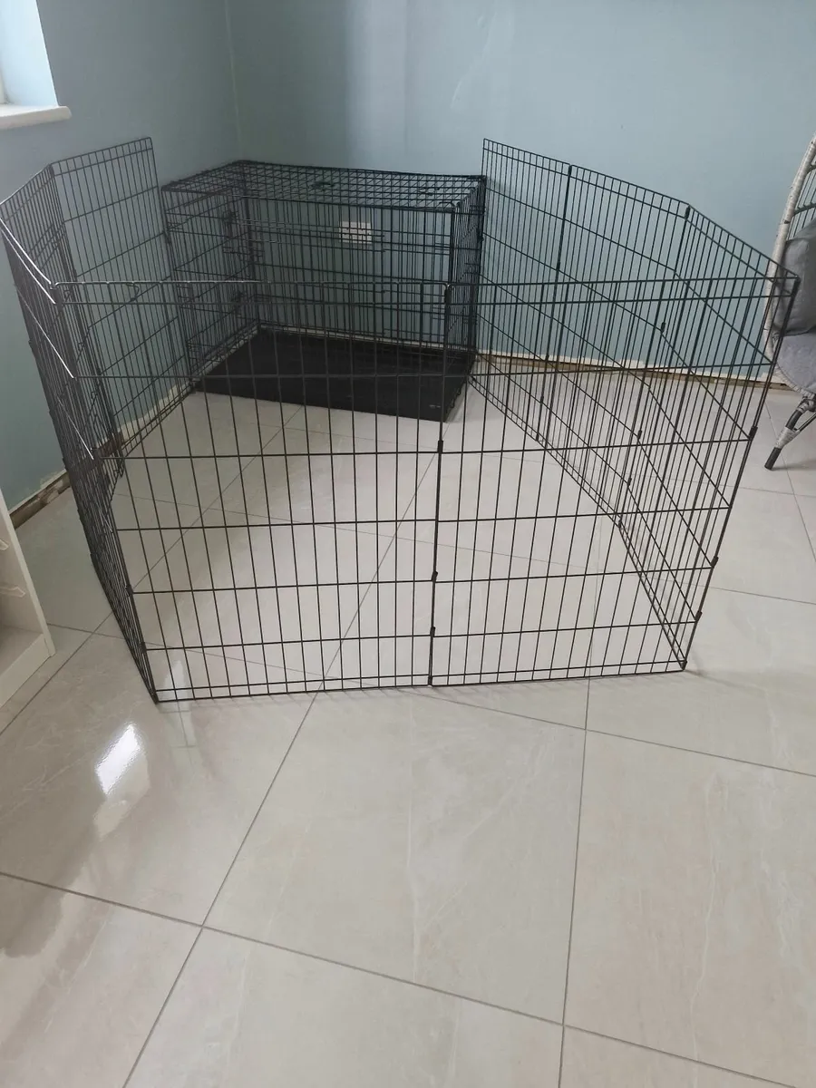 Dog pen and xl cage - Image 2