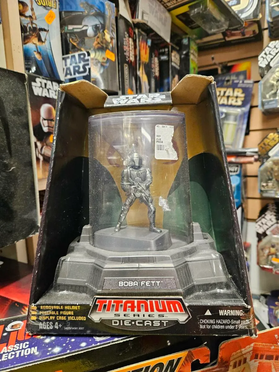 Star Wars Titanium Boba Fett - Image 1