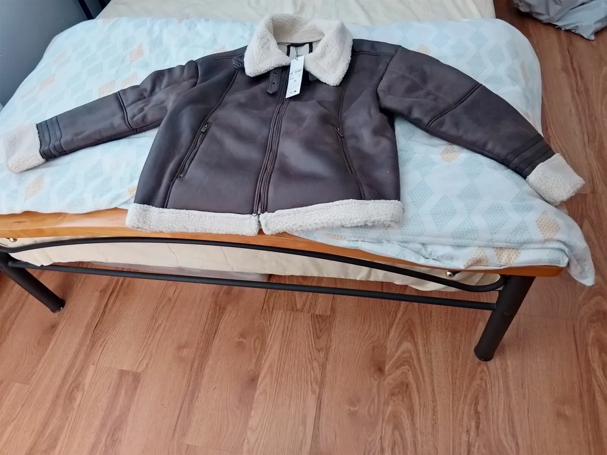 New men's firetrap Sherpa jacket XL - Image 4